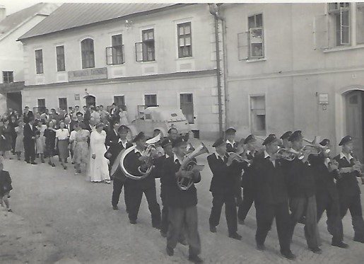 Hochzeitsfeier, 1952